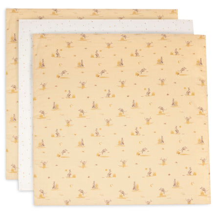 Jollein Hydrofiele Doek Small 70x70cm 3st | Kangaroots