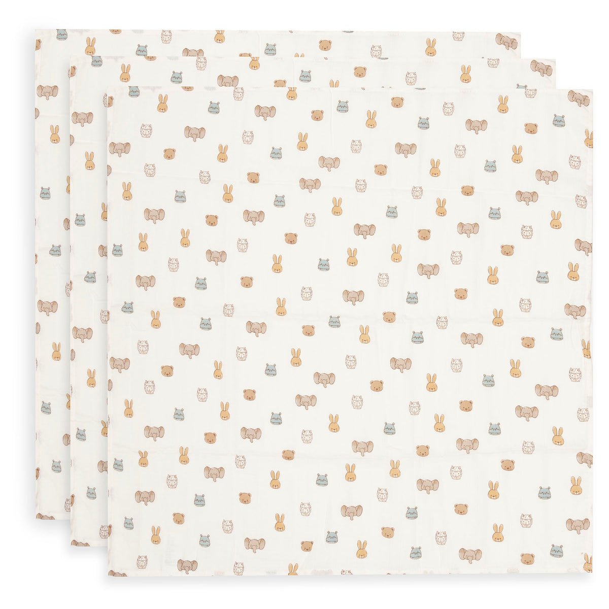 Jollein Hydrofiele Doek Small 70x70cm | Jollies (3pack)
