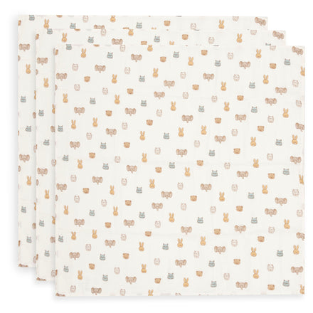 Jollein Hydrofiele Doek Small 70x70cm | Jollies (3pack)