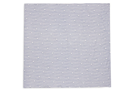 * Jollein Hydrofiele Doek Large 115x115cm | Miffy Stripe Navy (2Pack)