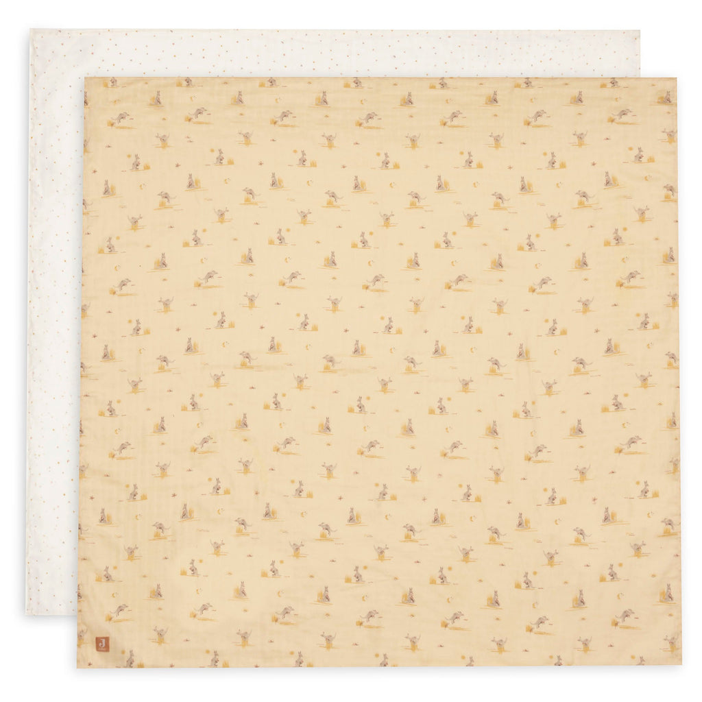 Jollein Hydrofiele Doek Large 115x115cm 2st | Kangaroots