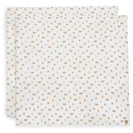 Jollein Hydrofiele Doek Large 115x115cm | Jollies (2pack)