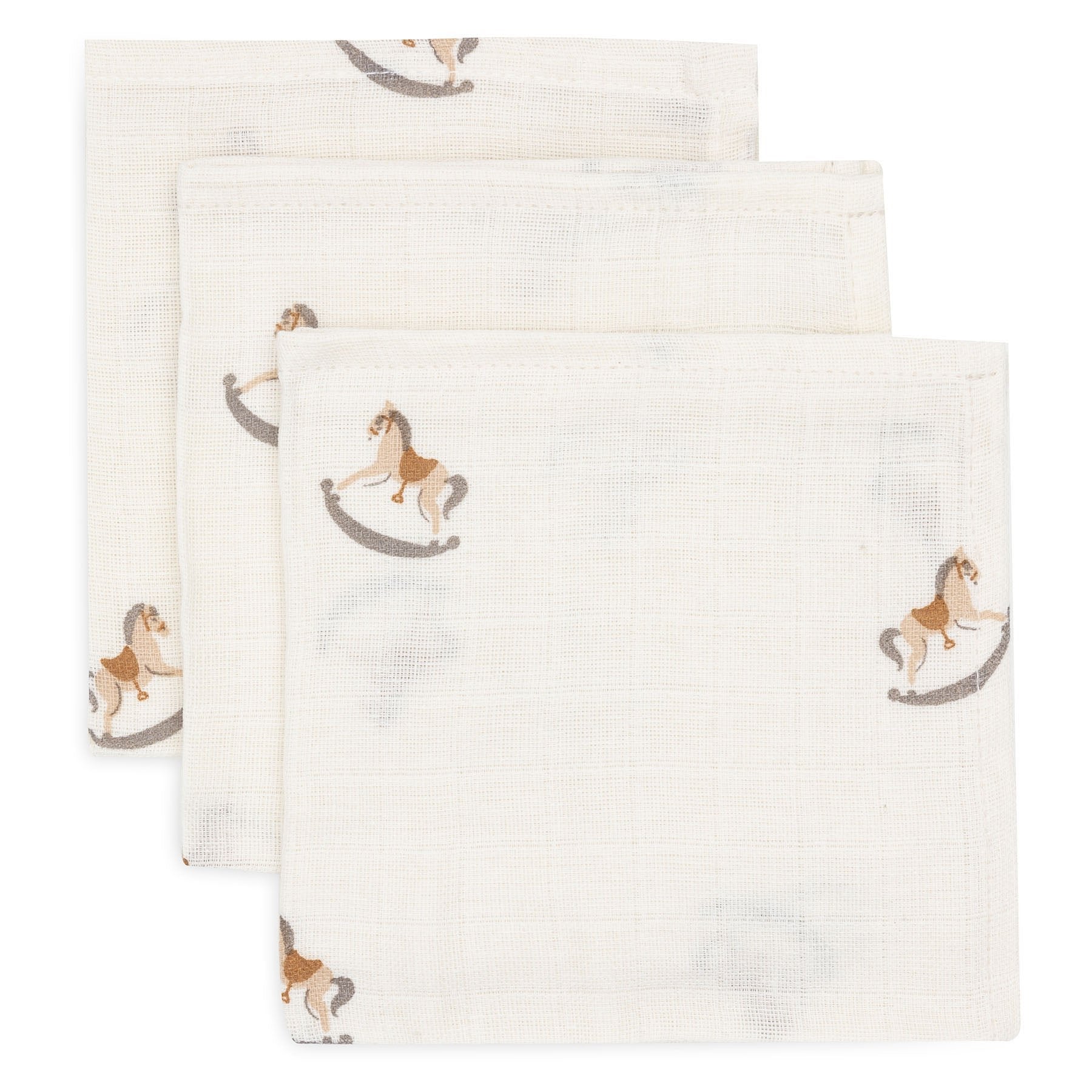 Jollein Hydrofiele Monddoekjes 31x31cm Nostalgic Ride (3pack)