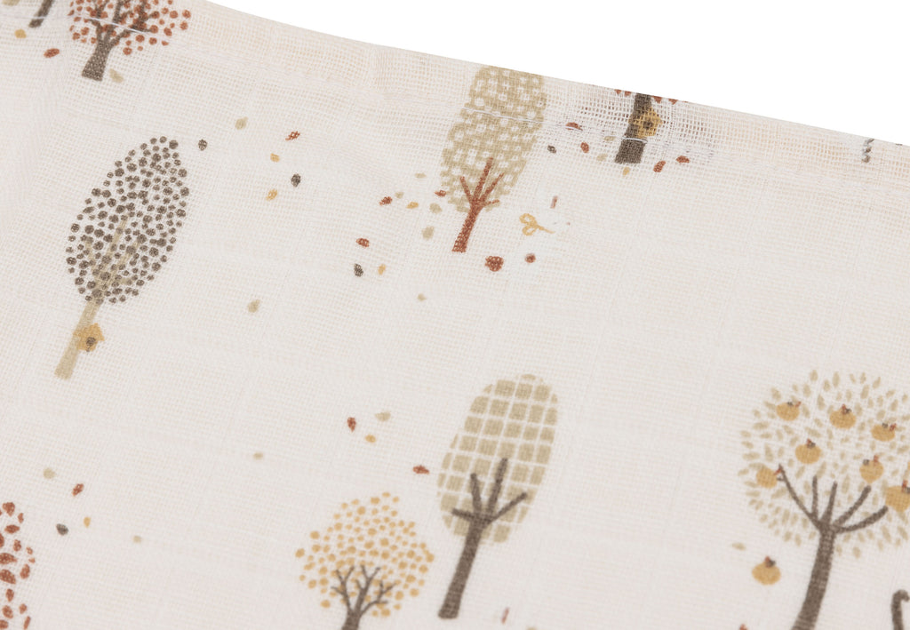 Jollein Hydrofiel Monddoekje 31x31cm | Tiny Park | 3st