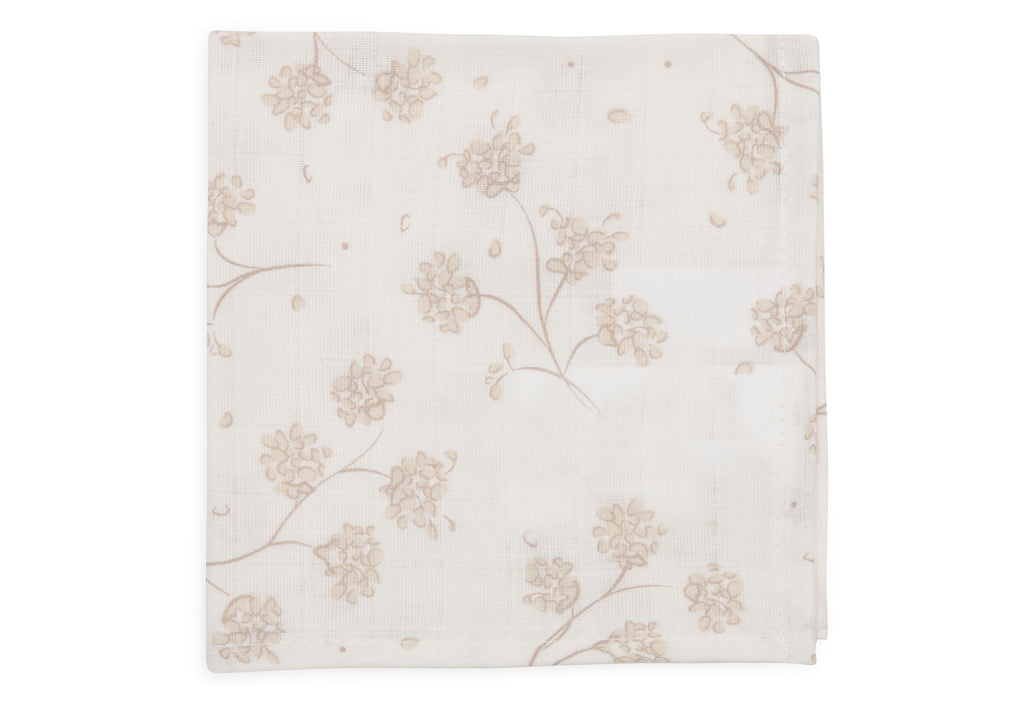 Jollein Hydrofiel Monddoekje 31x31cm | Leafy Dreams | 3st