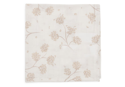 Jollein Hydrofiel Monddoekje 31x31cm | Leafy Dreams | 3st