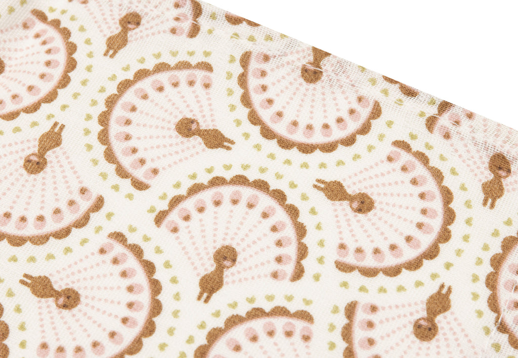 Jollein Hydrofiel Monddoekje 31x31cm | Soft Plumes (3pack)