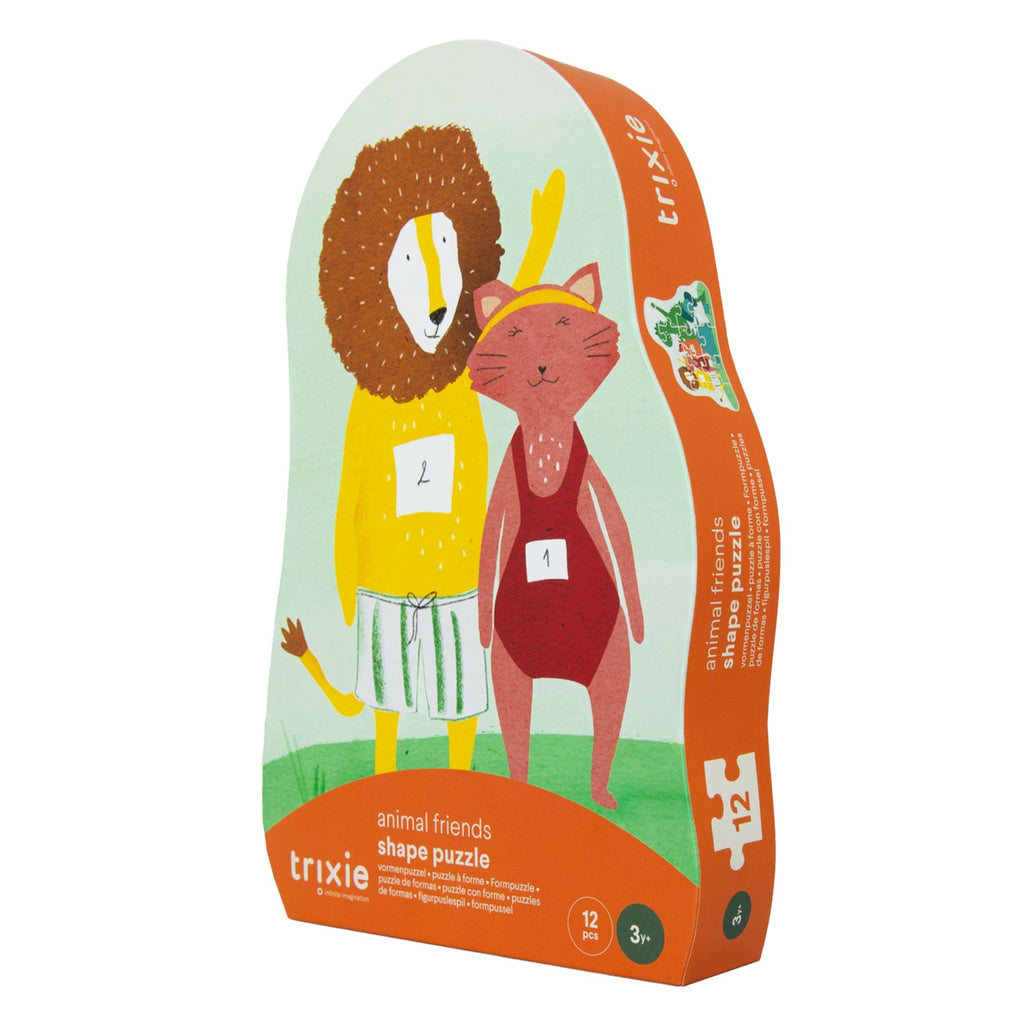 Trixie Vormenpuzzel Dierenvrienden | 12st