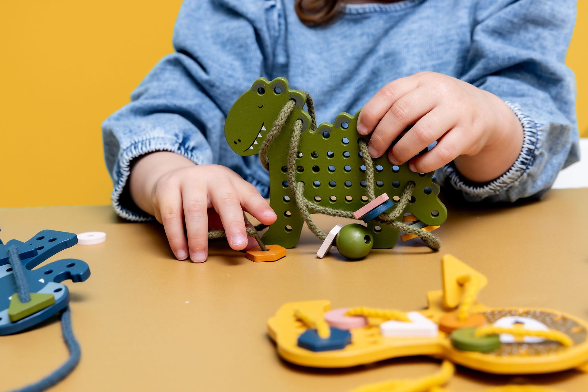 Trixie Houten Dieren Rijgen Spel