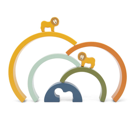 Trixie Houten Regenboog Stapelen  | Mr. Lion