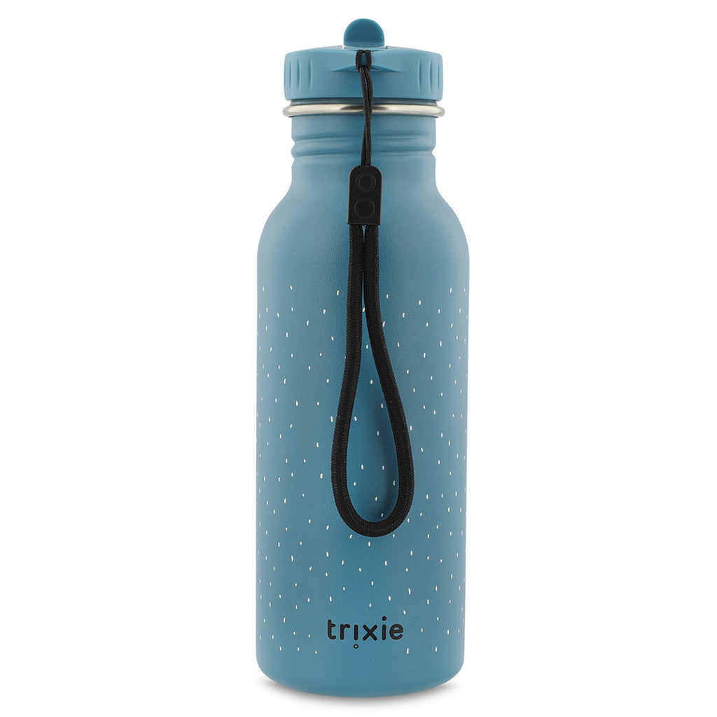 Trixie RVS Drinkfles 500 ml Mr. Triceratops - zijaanzicht