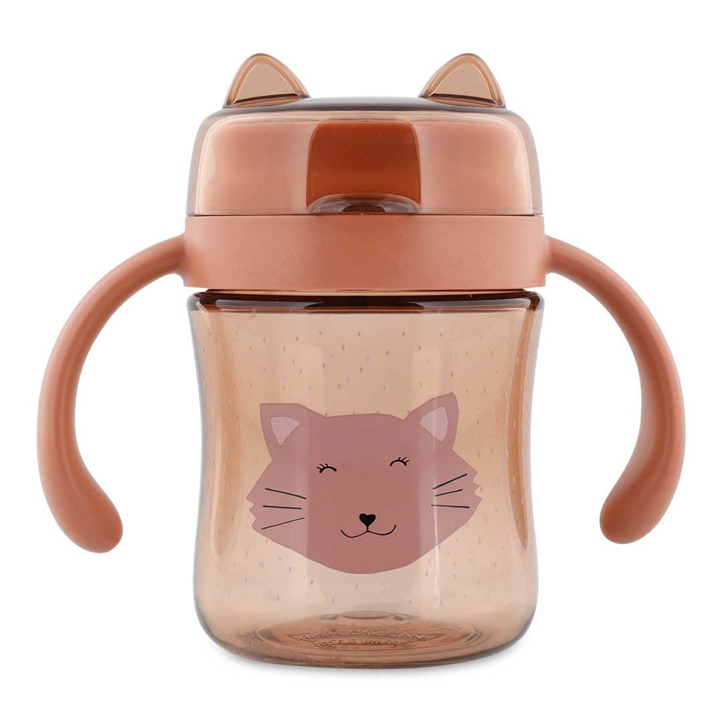 Trixie Tritan Drinkbeker Met Handvaten 240ml  +6m | Mrs. Cat