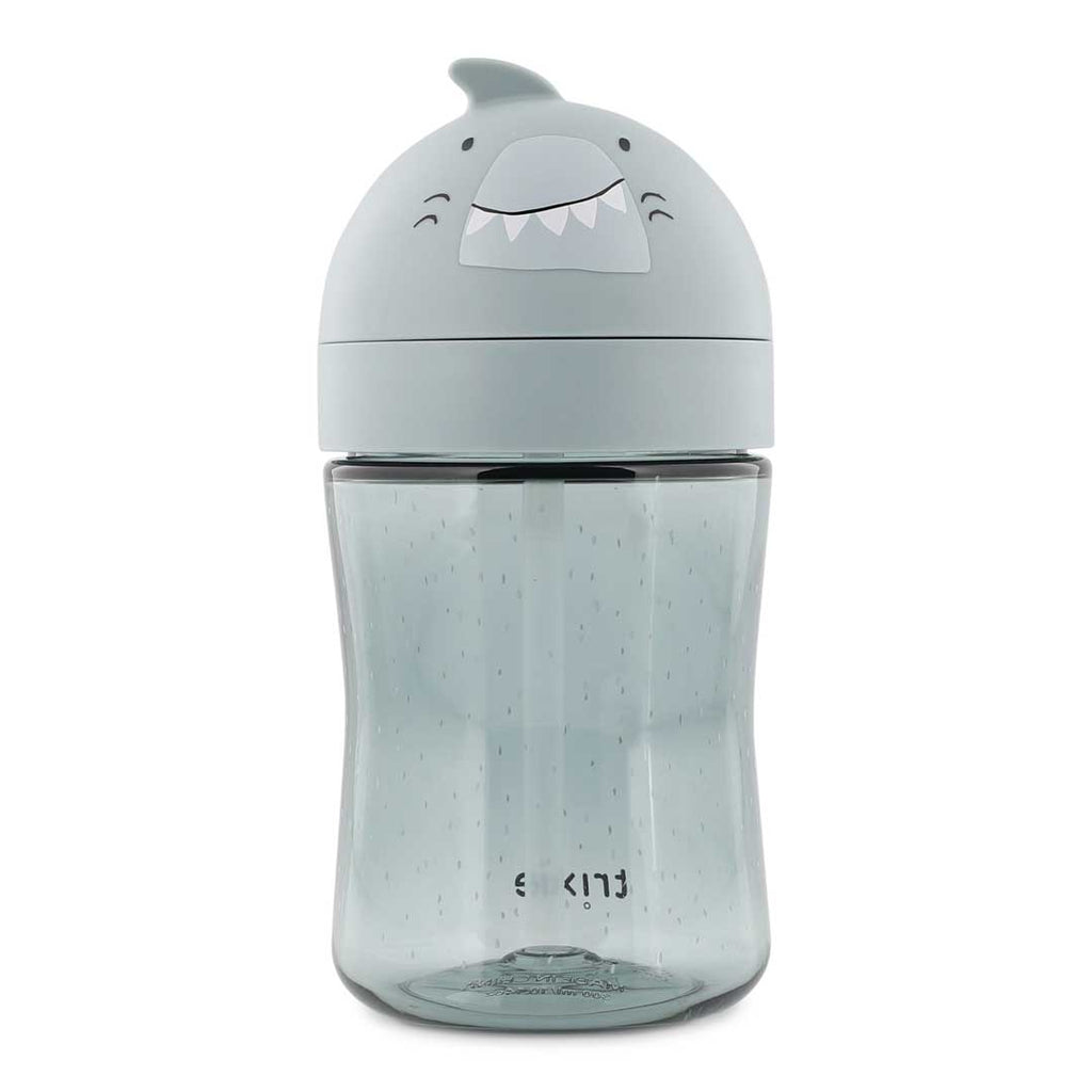 Trixie Drinkfles Rietjesbeker Tritan 300ml | Mr Shark