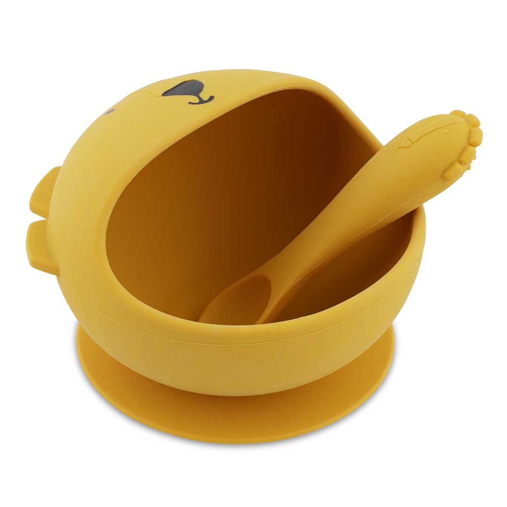 Trixie Silicone Bowl Met Zuignap + Lepel | Mr Lion