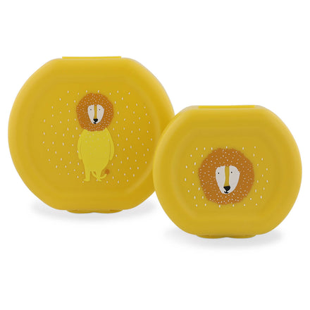 Trixie Snack Box Set met Clip Mr. Lion, doosjes met deksel geopend