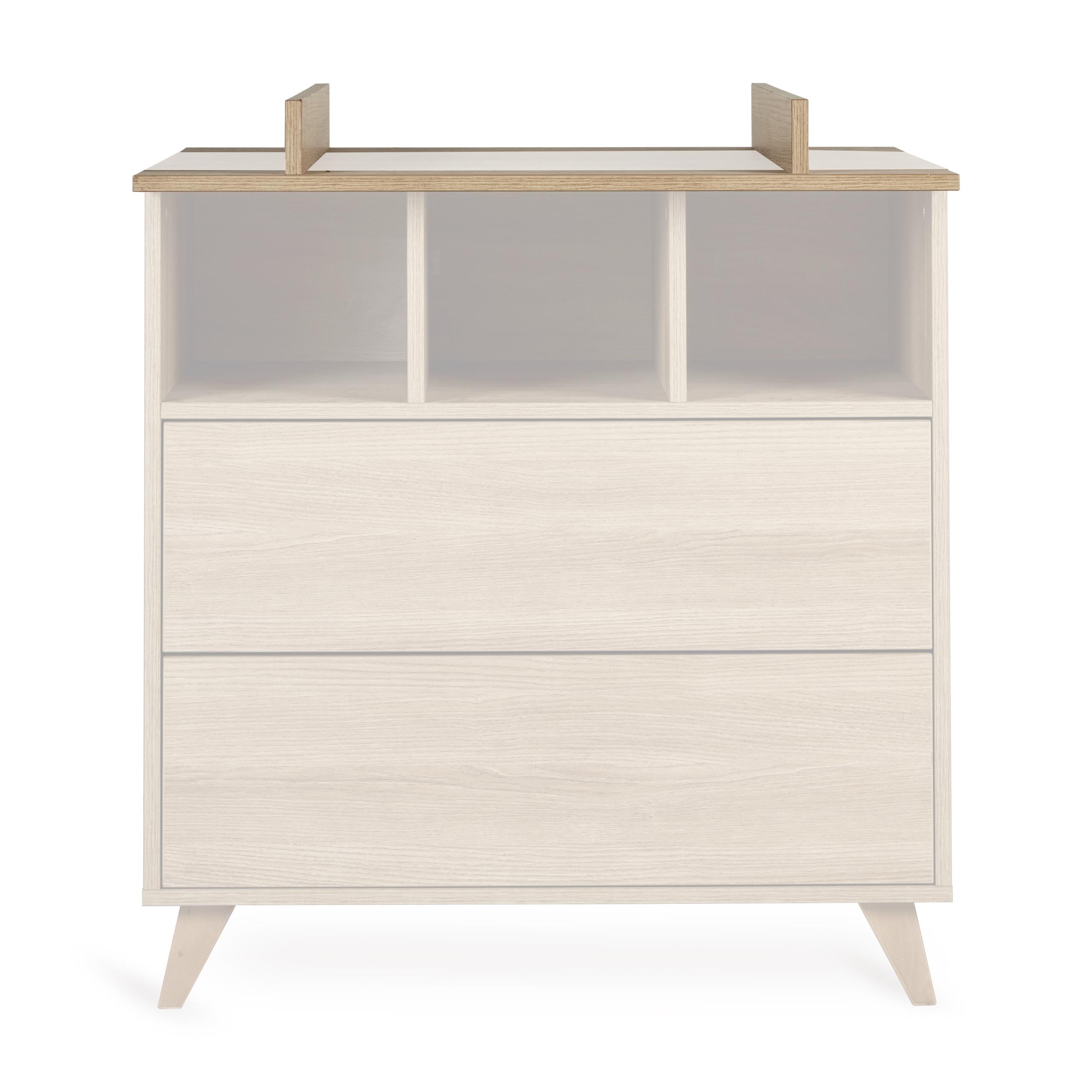 Quax Loft Extensie uitbreidingskit Commode I Honey Ash
