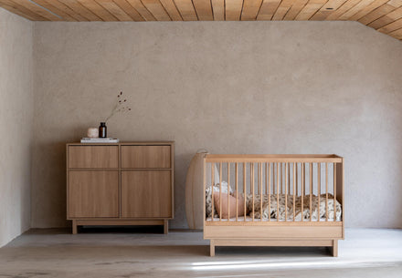 Quax Meegroeibed 120x70 cm Kyo | Honey Ash