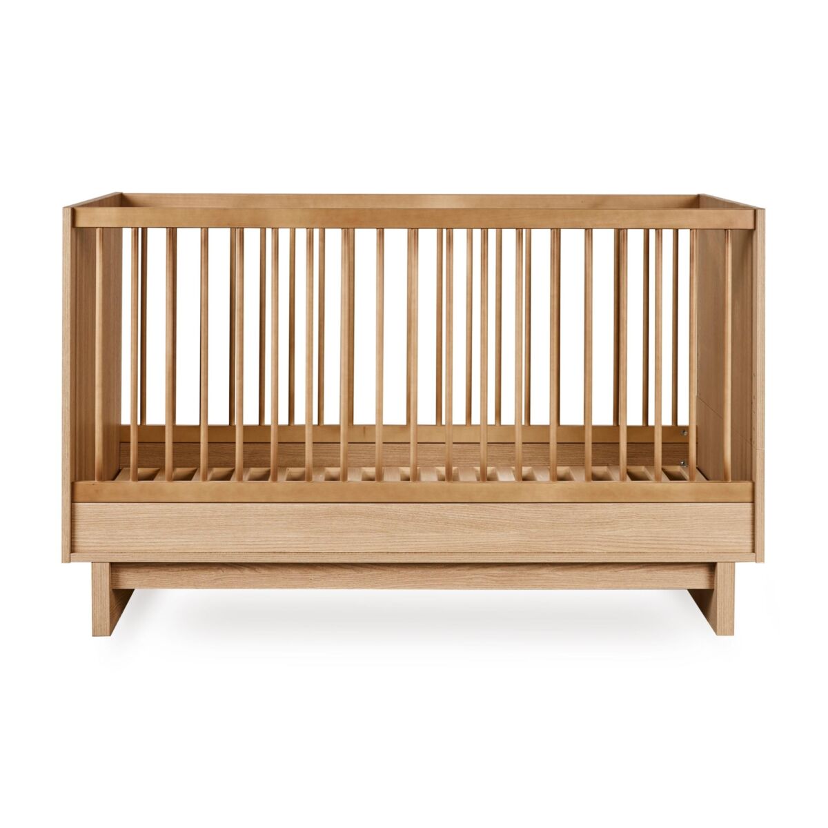 Quax Babybed KYO Meegroeibed 140x70cm | Honey Ash