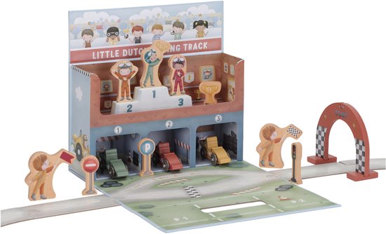 Little Dutch Handige Meeneemkoffer Met Racebaan FSC
