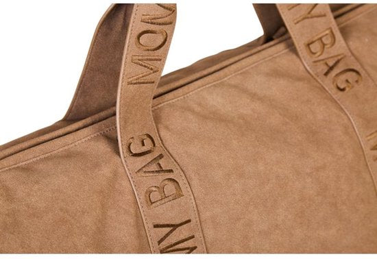 Childhome Mommy Bag Verzorgingstas | Signature Hazelnut Met Matje & Koeltasje