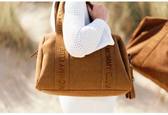 Childhome Mommy Bag Verzorgingstas | Signature Hazelnut Met Matje & Koeltasje