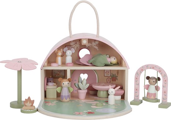 Little Dutch Houten Poppenhuis Feeënhuisje | Fairy Garden