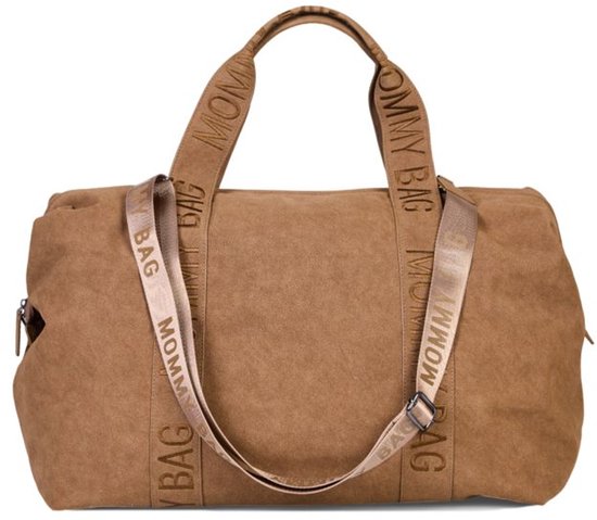 Childhome Mommy Bag Verzorgingstas | Signature Hazelnut Met Matje & Koeltasje