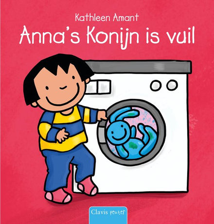 Clavis Boekje Peuter | Anna's Konijn Is Vuil