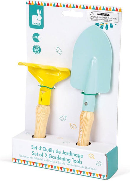 * Janod Set Tuingereedschap Schop En Hark