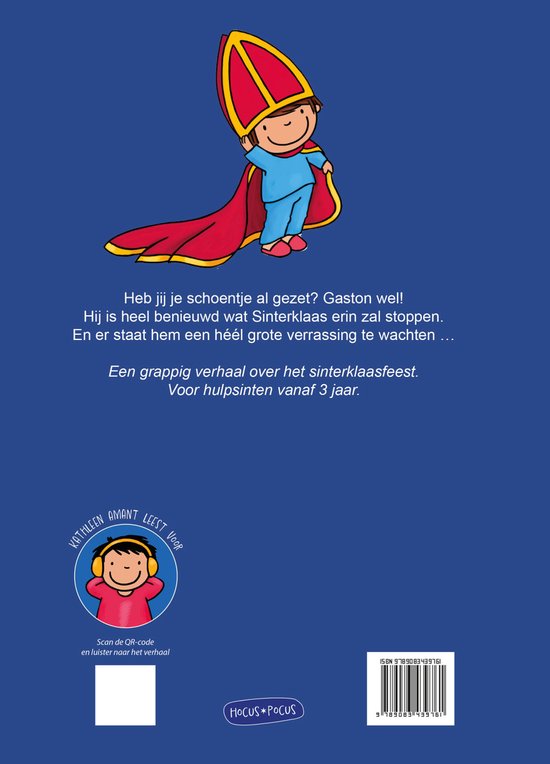 Boek Later word ik Sinterklaas + QR Luister Code