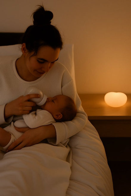 Flow Amsterdam Nachtlampje Nursing Voedingslampje | Ruby Dusty Pink