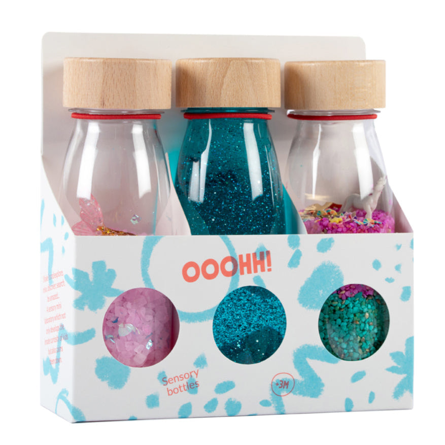 Petit Boum Sensorische Flessen set van 3 | Fantasie