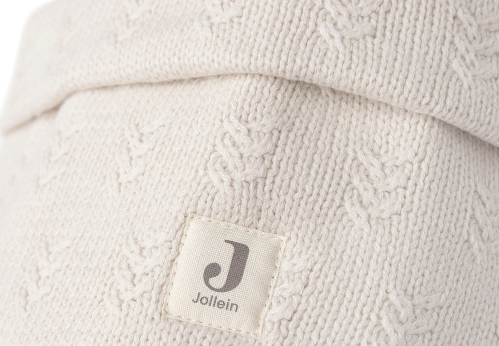 * Jollein Opbergmand Voor Commode 14x18cm | Grain Knit Oatmeal
