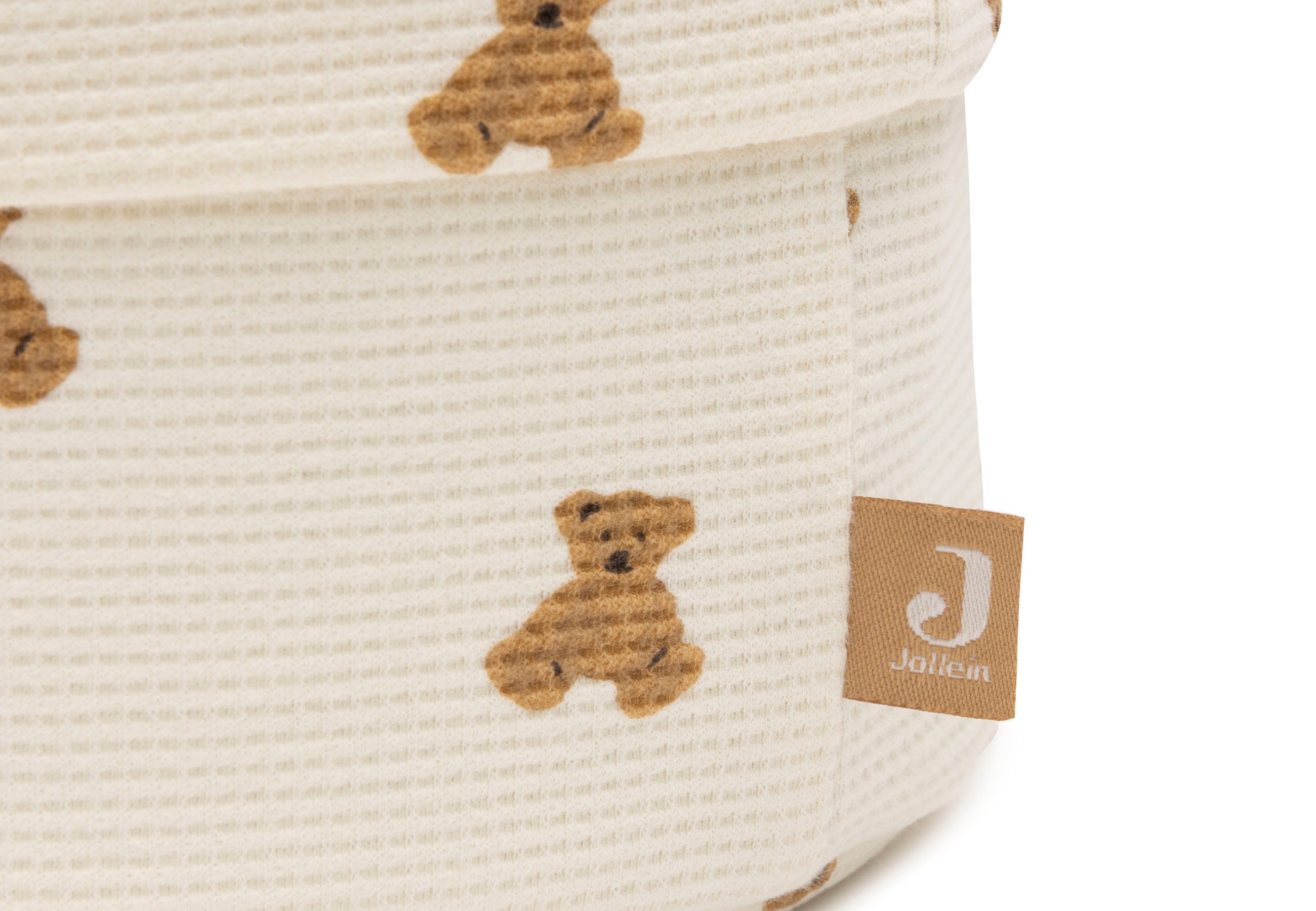 Jollein Commodemandje Mini Teddy Bear Little Waffle