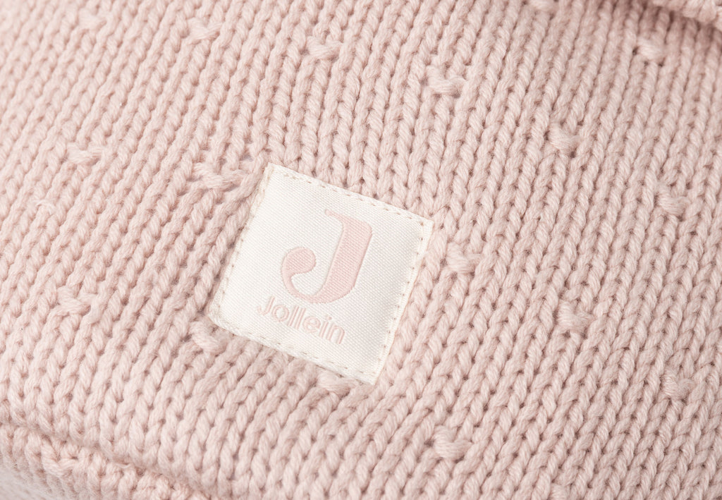 Jollein Commodemandje Sprinkle Knit | Silk Rose