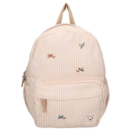 Kidzroom rugzak Nostalgia beige vooraanzicht