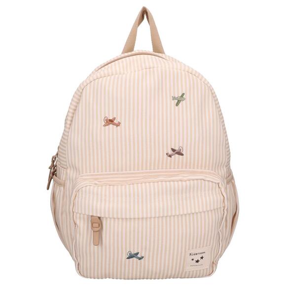 Kidzroom rugzak Nostalgia beige vooraanzicht