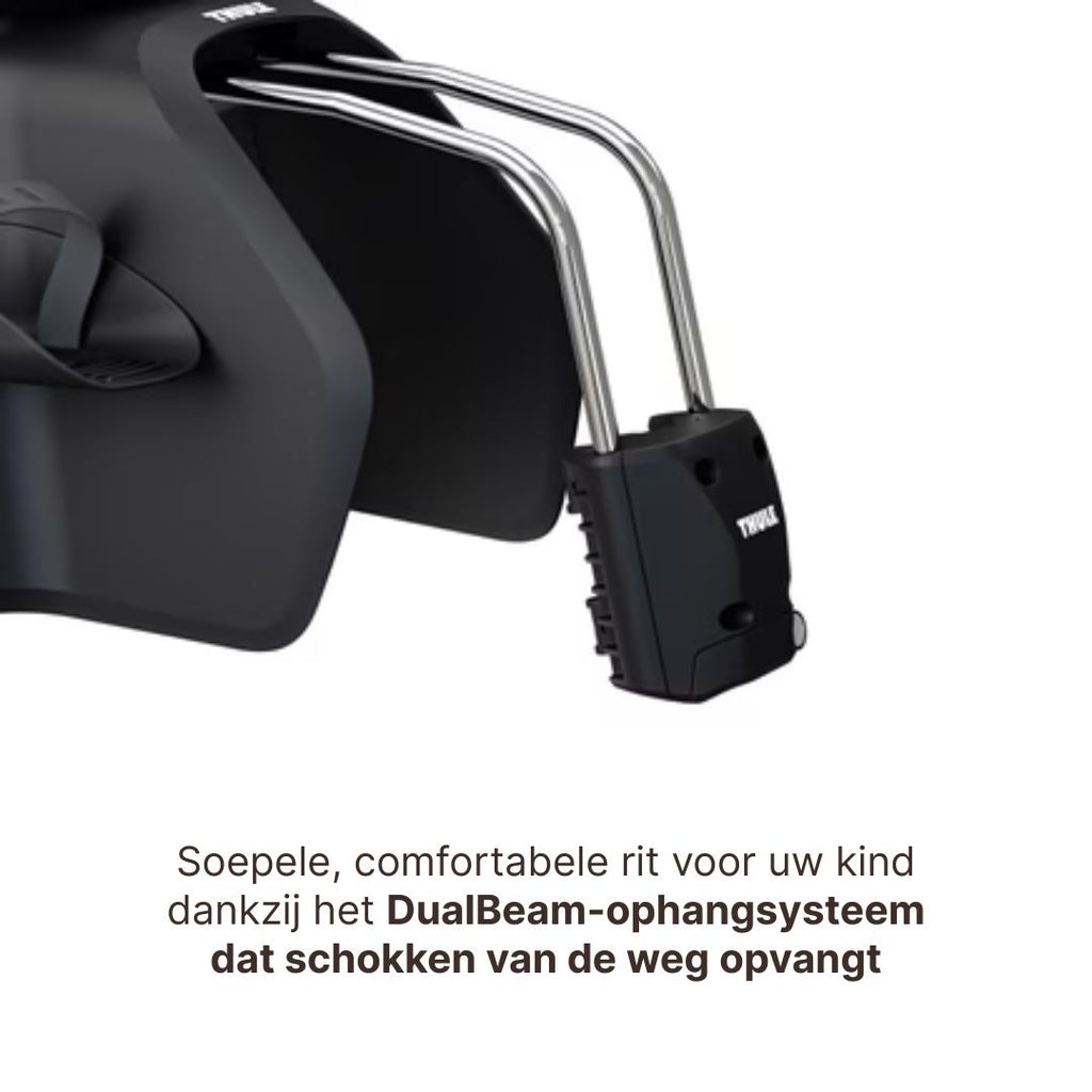 Thule Yepp Nexxt 2 Maxi Fietsstoel Achterop Frame Montage I Chocolate Brown