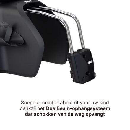 Thule Yepp Nexxt 2 Maxi Fietsstoel Achterop Frame Montage I Chocolate Brown