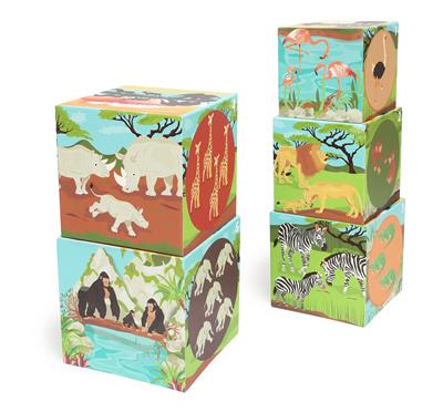 Scratch Stapeltoren Jumbo | Savanne