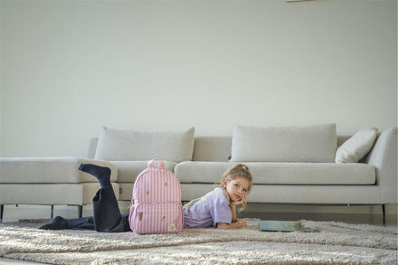 Kidzroom rugzak Nostalgia Roze sfeerbeeld print