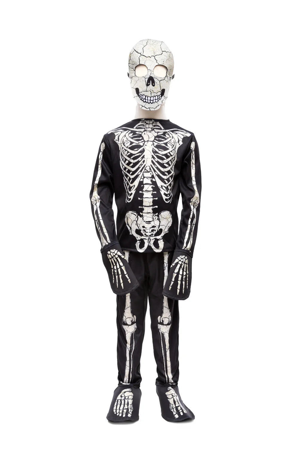 * Great Pretenders Glow In The Dark Skelet Kostuum | 3-4 Jaar