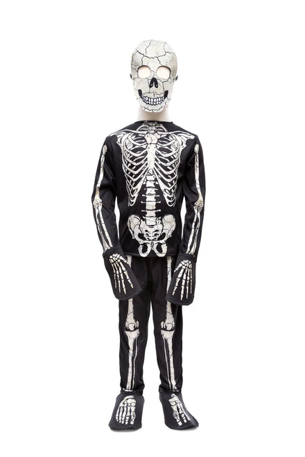 * Great Pretenders Glow In The Dark Skelet Kostuum | 3-4 Jaar