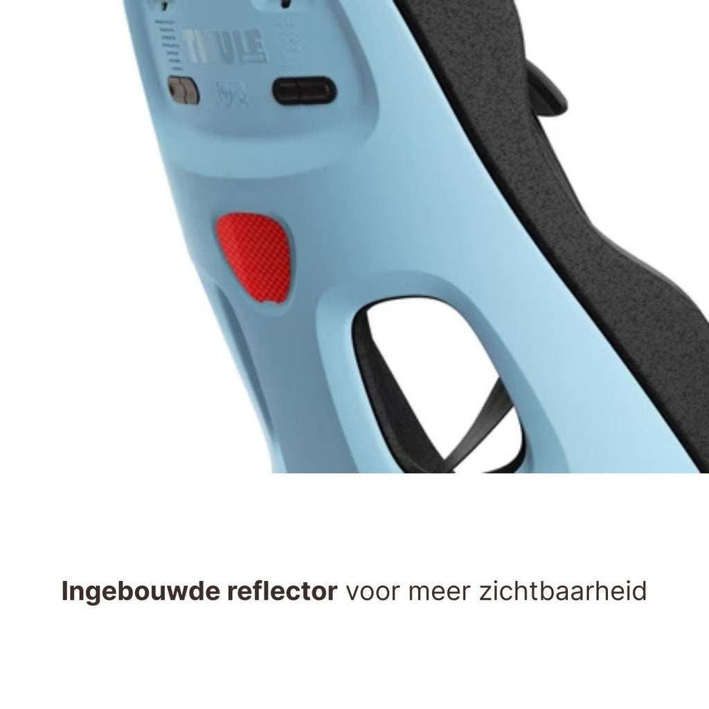 Thule Yepp Nexxt 2 Maxi Fietszitje Fietsstoel Achterop Bagagedrager Montage I Aquamarine