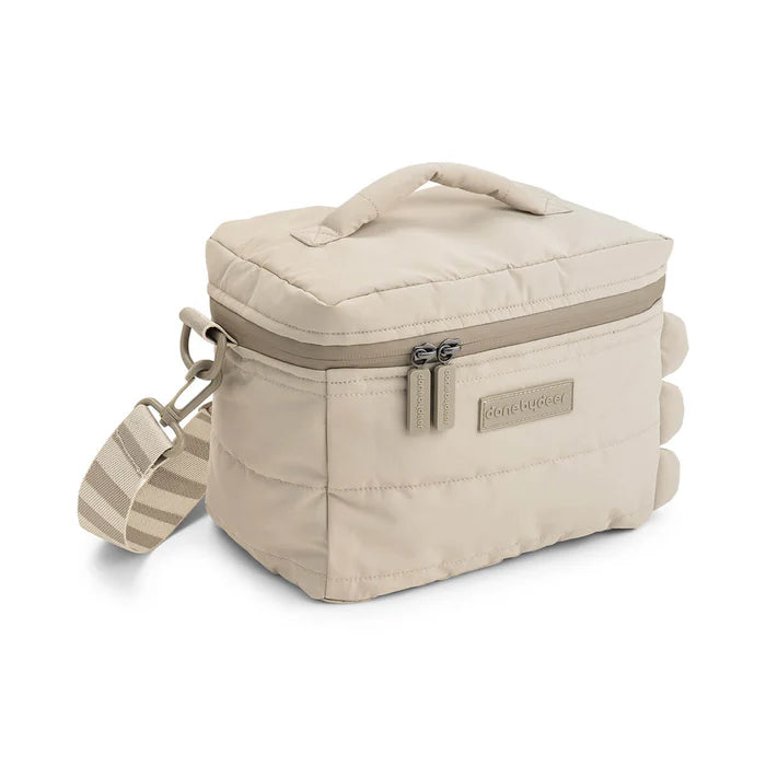Done By Deer Quilted Thermische Lunchtas | Croco Sand