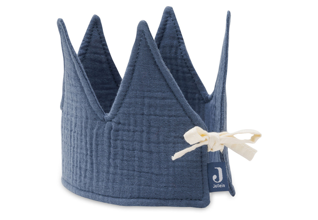 * Jollein Verjaardagskroon 12x35cm | Jeans Blue