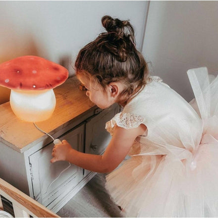 Egmont Toys Nachtlamp Mushroom Medium Rood 20cm