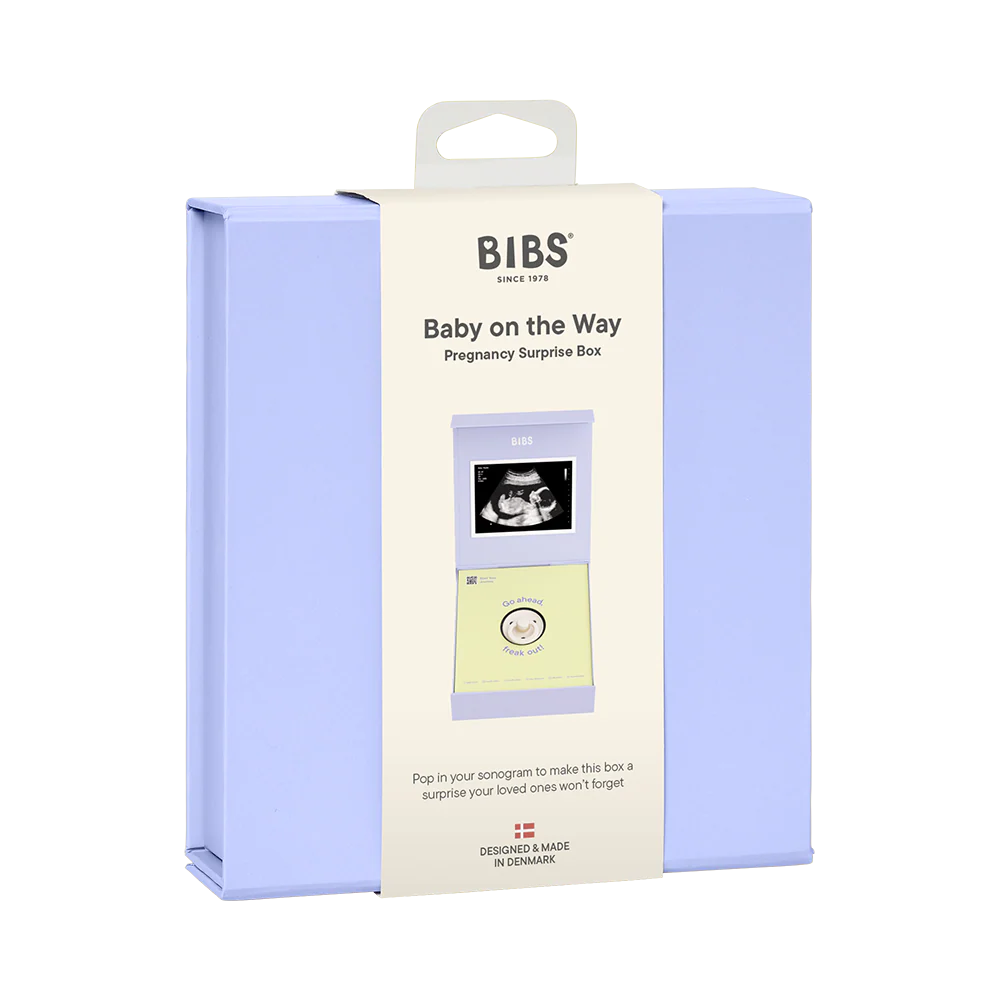 Bibs Giftset Baby On The Way | Latex S1 Ivory