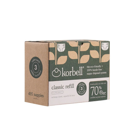 Korbell Luieremmer Navulling 16l | 3 pack