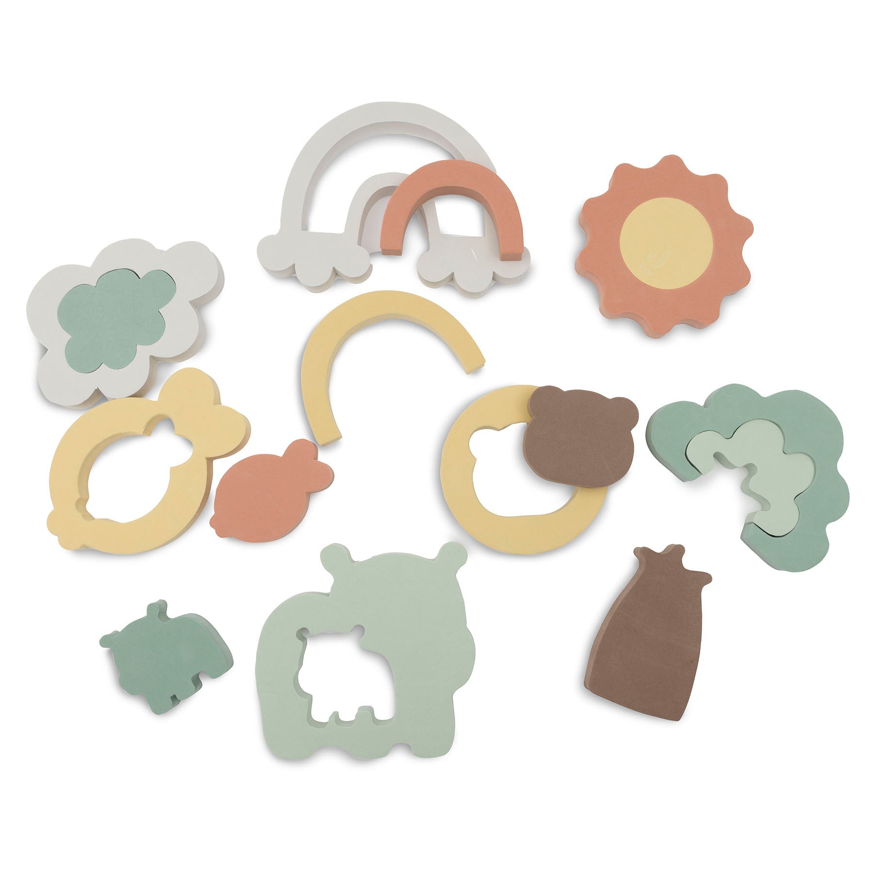 Jollein Badpuzzel Foam Kangaroots